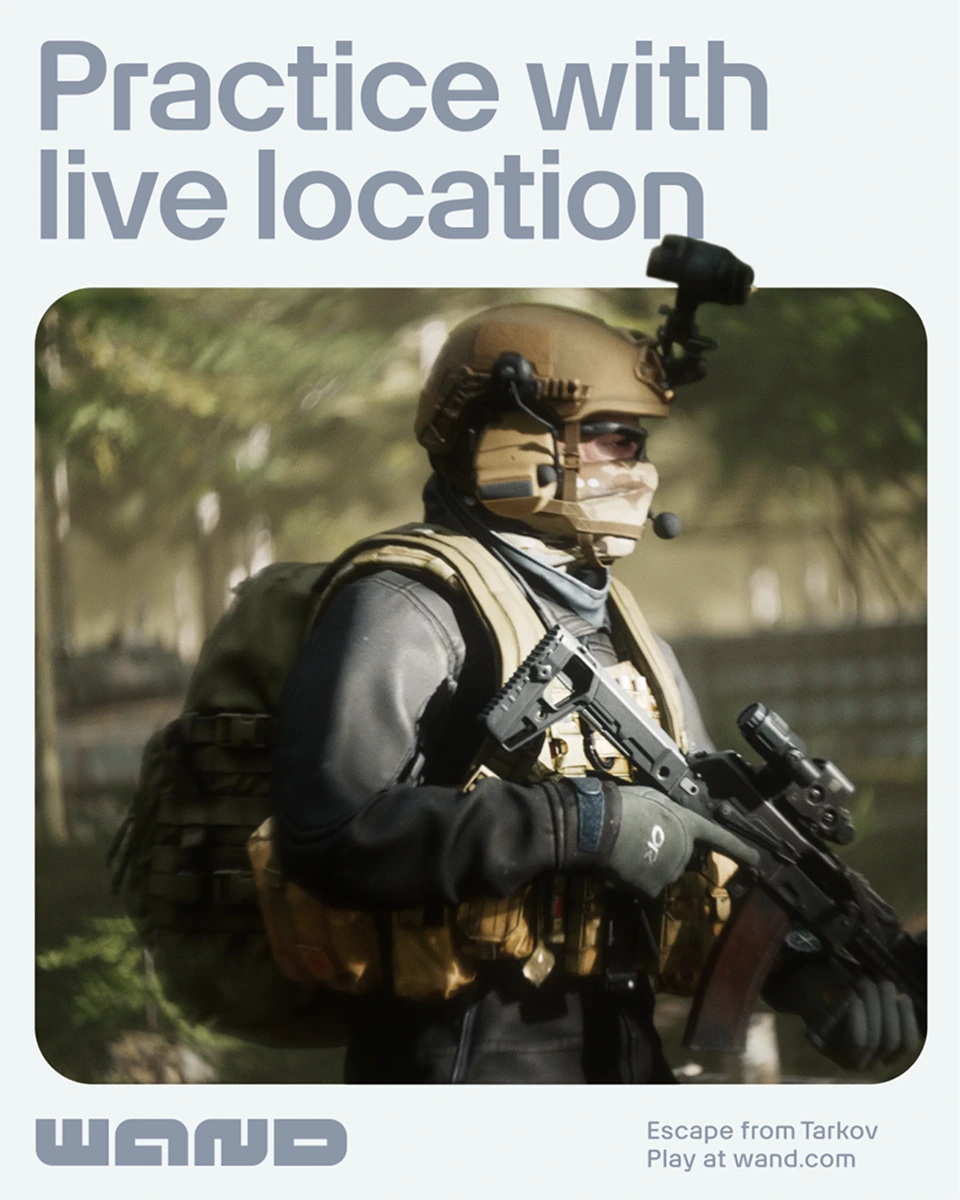 Escape from Tarkov में लाइव लोकेशन के साथ अभ्यास करें